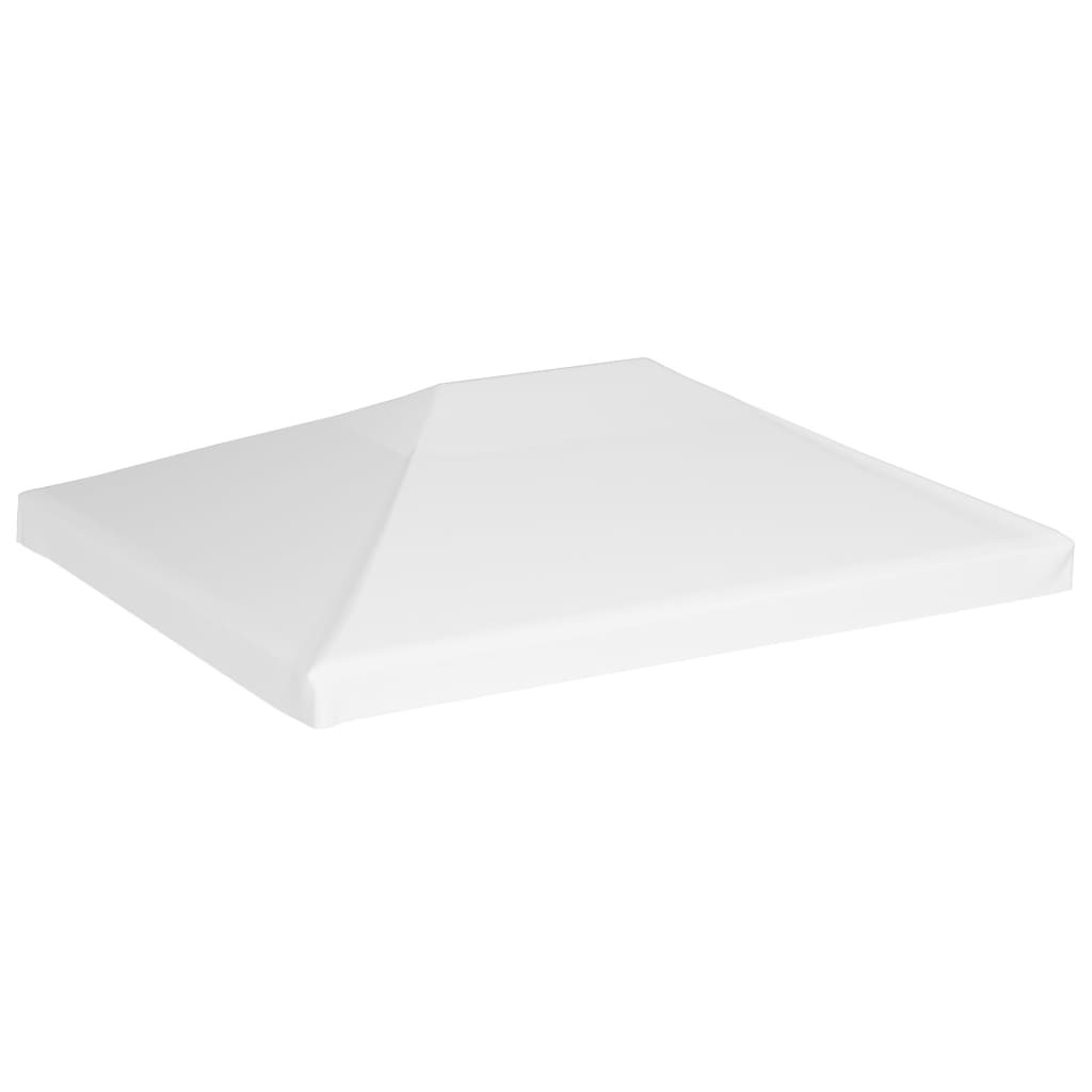 vidaXL Pavillondach 270 g/m² 4x3 m Weiß