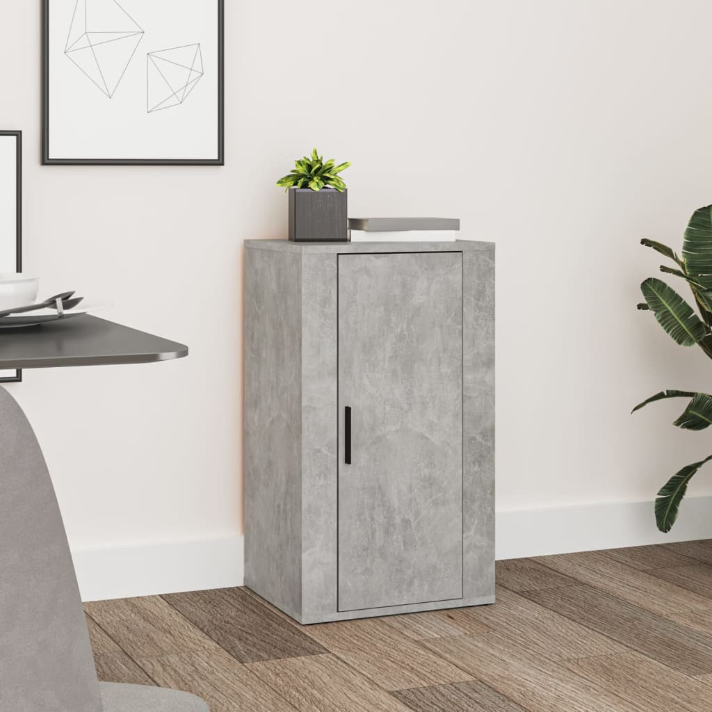 vidaXL Sideboard Betongrau 40x33x70 cm Holzwerkstoff