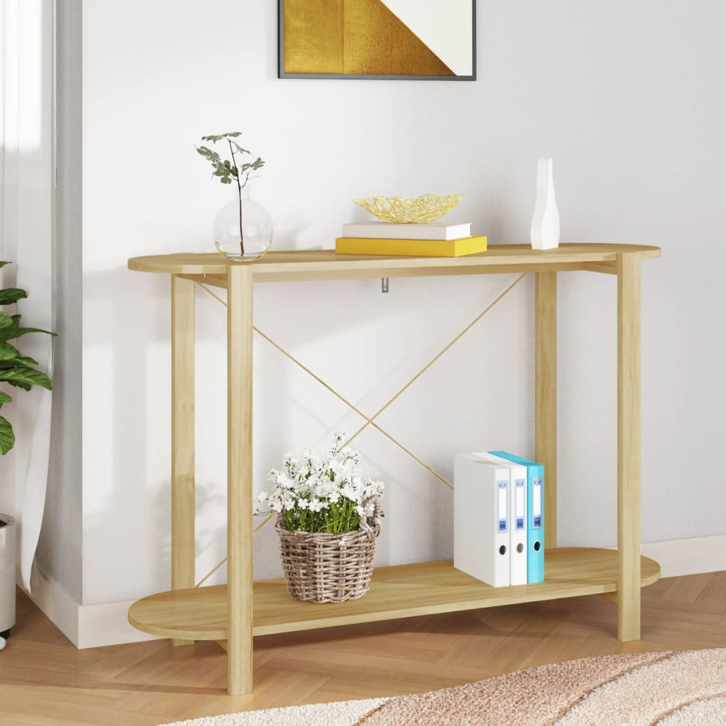 vidaXL Konsolentisch 110x38x75 cm Holzwerkstoff