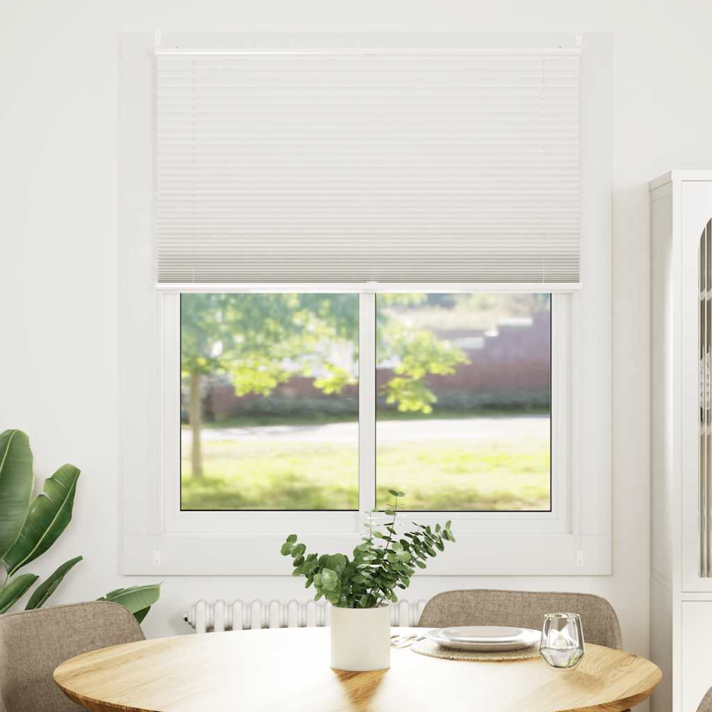 Plissee Faltrollo Rollo Plisseerollo 110x150cm Weiß