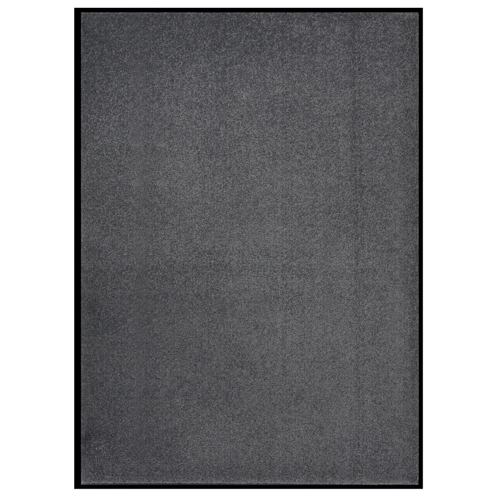 vidaXL Fußmatte 60x80 cm Anthrazit