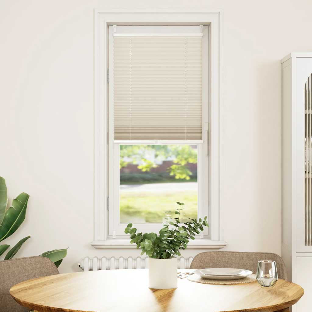Plissee Faltrollo Rollo Plisseerollo 40x100cm Creme