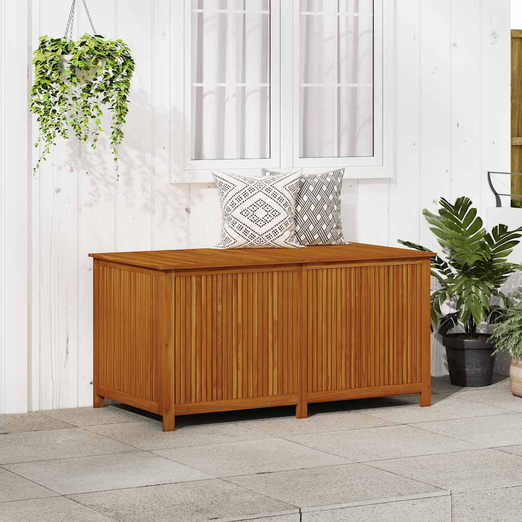 vidaXL Garten-Aufbewahrungsbox 150x80x75 cm Massivholz Akazie