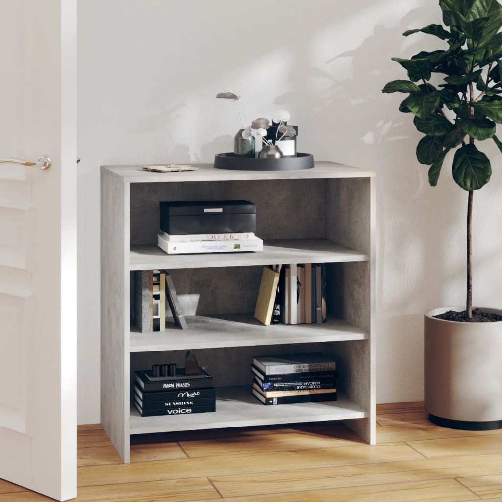 vidaXL Sideboard Betongrau 70x40,5x75 cm Holzwerkstoff