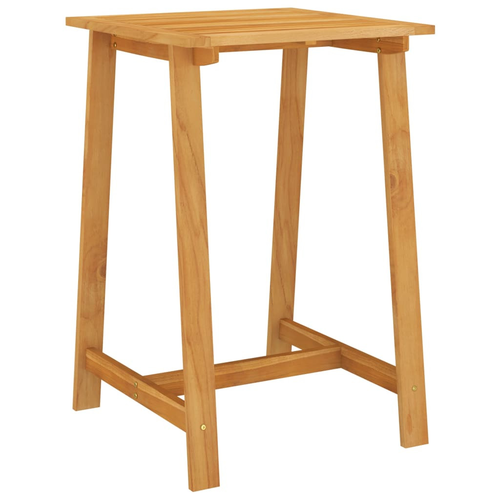 vidaXL Garten-Stehtisch 70x70x104 cm Akazie Massivholz