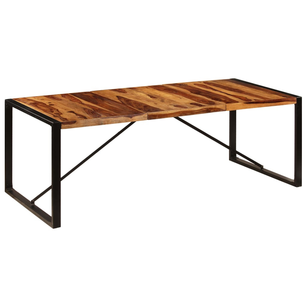 vidaXL Esstisch 220x100x75 cm Massivholz Akazie