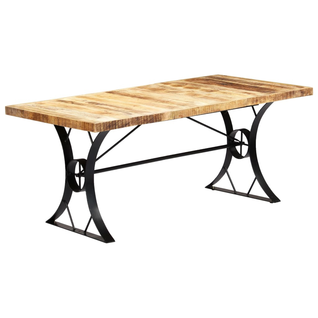 vidaXL Esstisch 180×90×76 cm Mango Massivholz