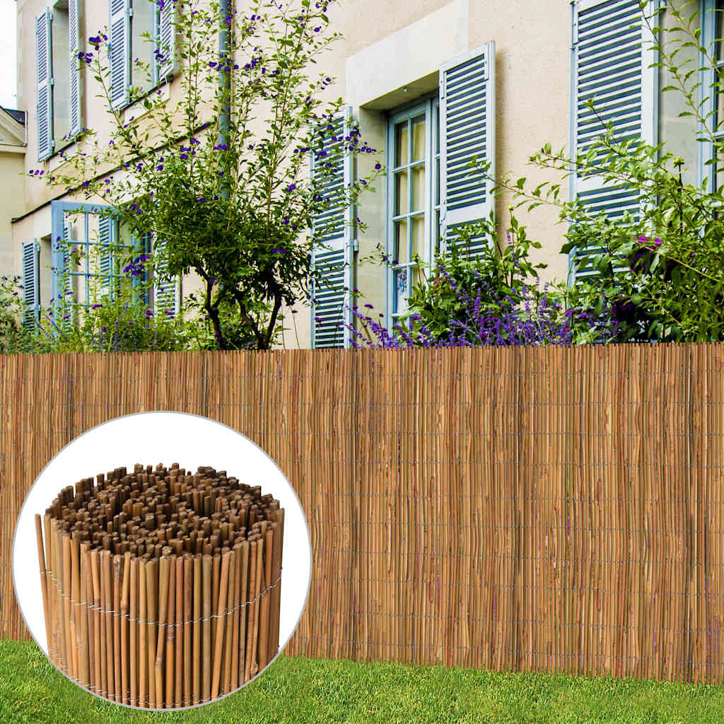vidaXL Bambuszaun 500x100 cm