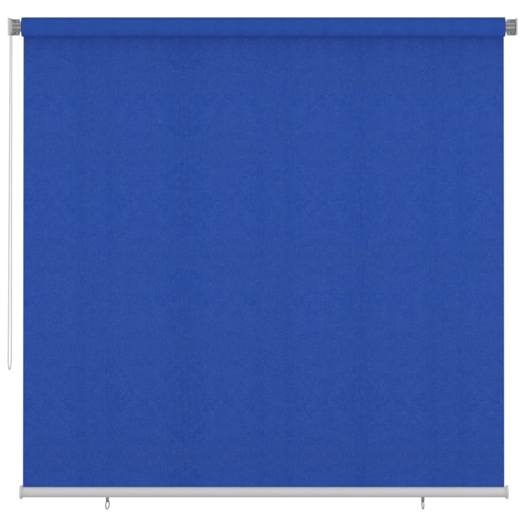 vidaXL Außenrollo 245 (B) x 230 (H) cm Blau HDPE