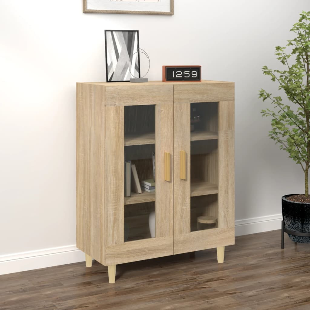 vidaXL Sideboard Sonoma-Eiche 69,5x34x90 cm Holzwerkstoff