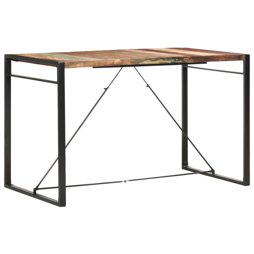 vidaXL Bartisch 180 x 90 x 110 cm Recyceltes Massivholz