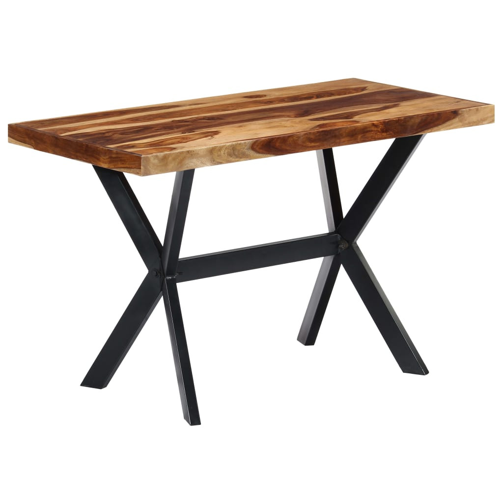 vidaXL Esstisch 120x60x75 cm Massivholz Akazie