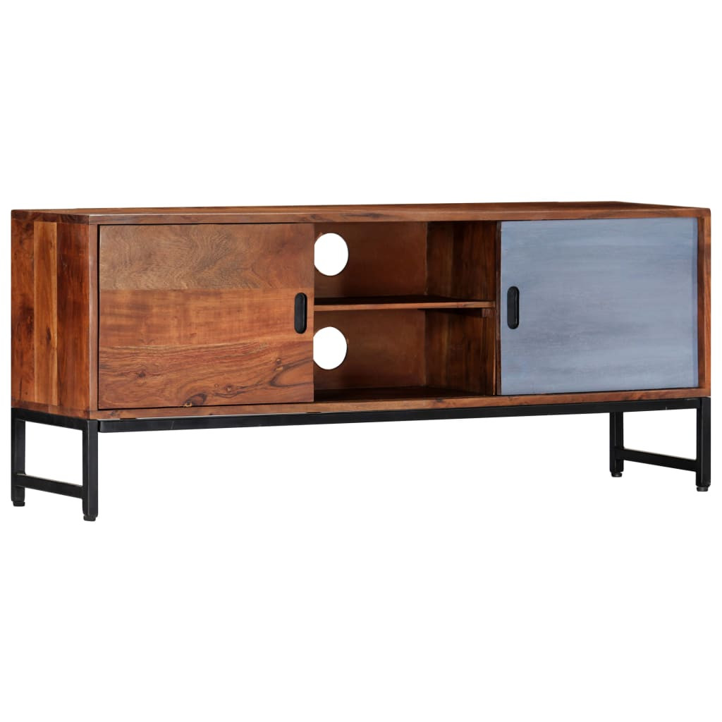 vidaXL TV-Schrank 120x30x49 cm Massivholz Akazie
