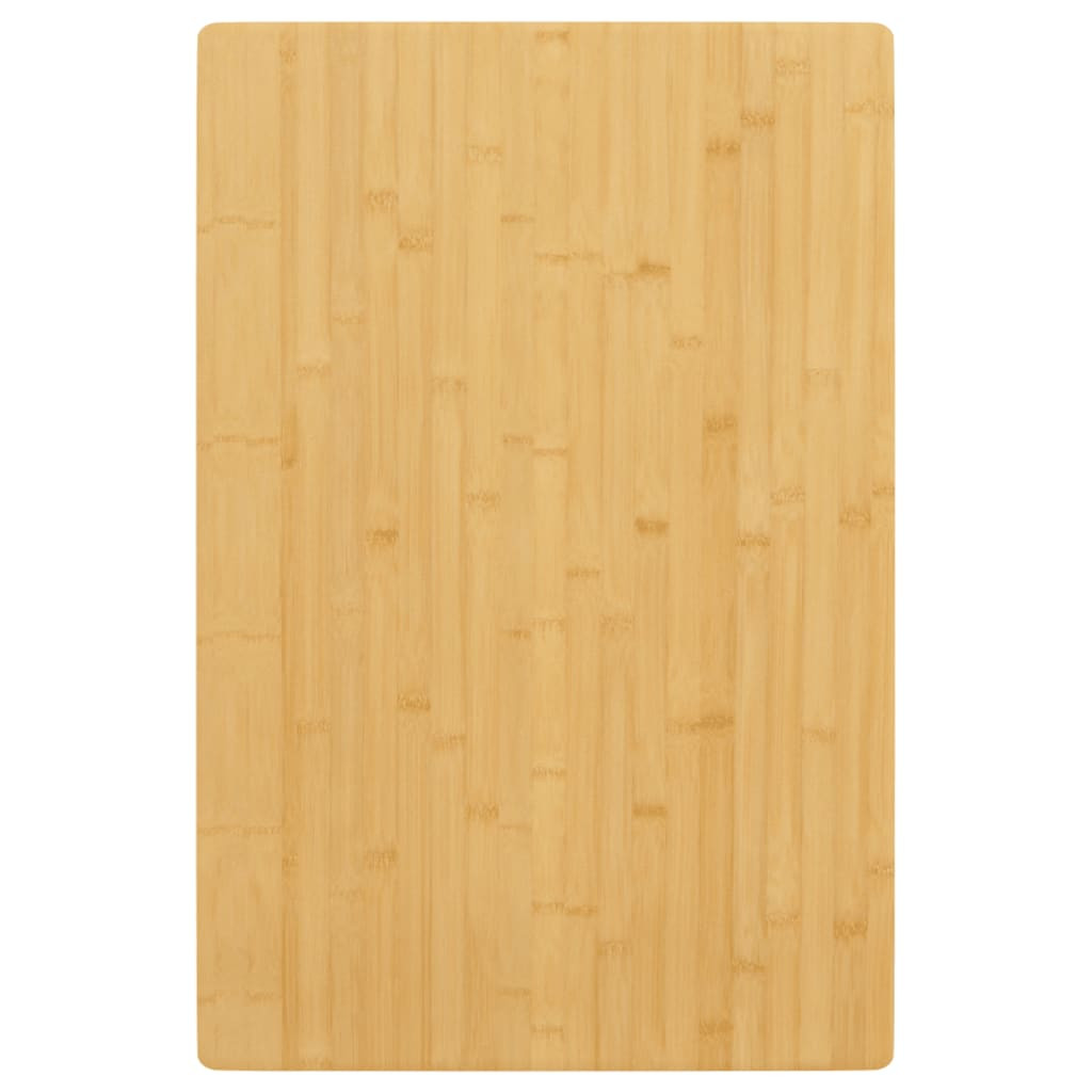 vidaXL Tischplatte 60x100x2,5 cm Bambus