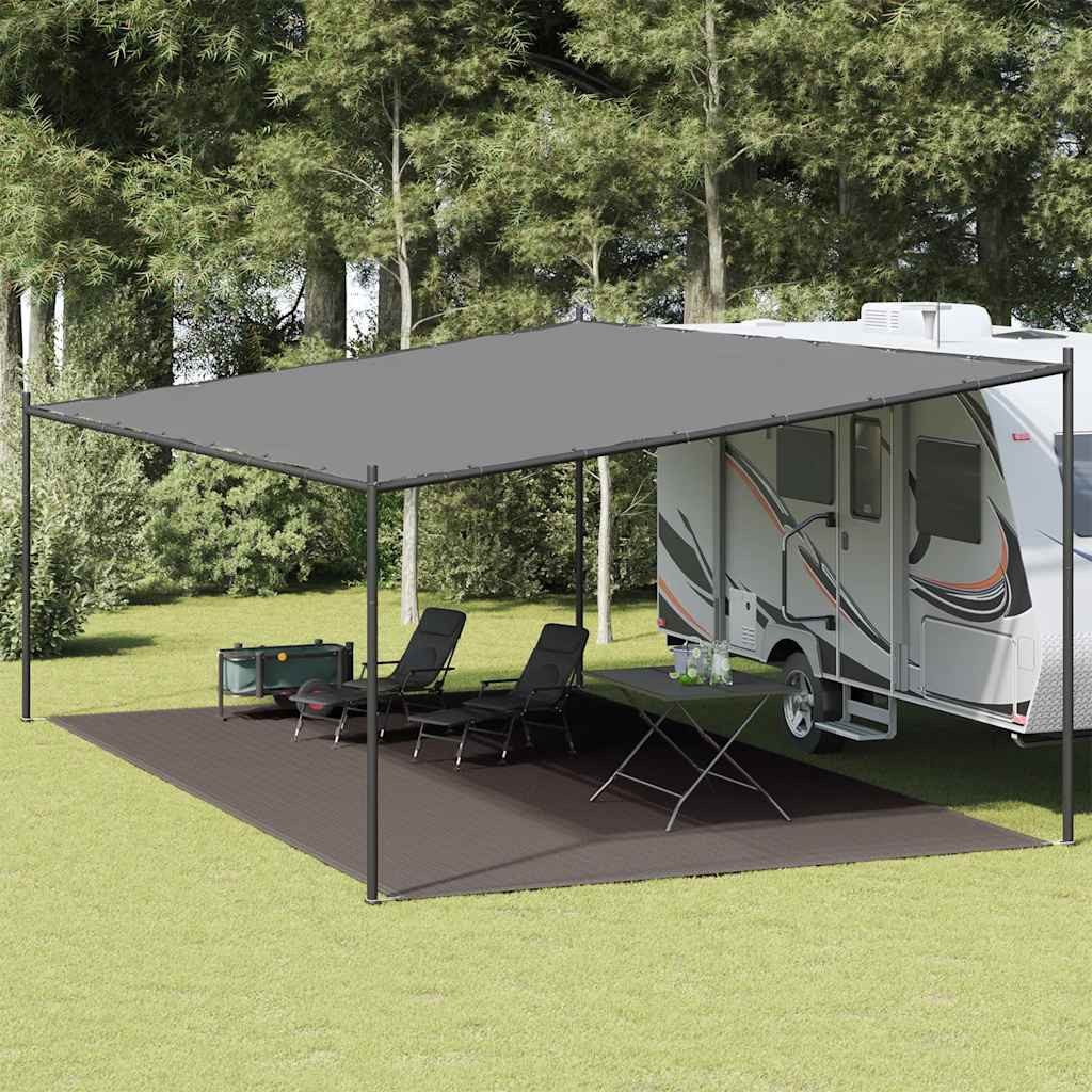 vidaXL Zeltteppich 400x600 cm Anthrazit