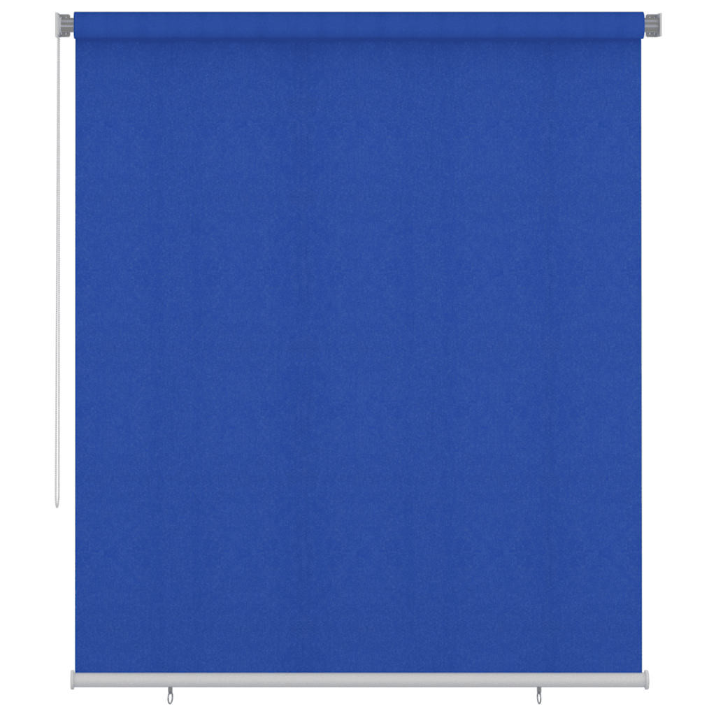 vidaXL Außenrollo 205 (B) x 230 (H) cm Blau HDPE