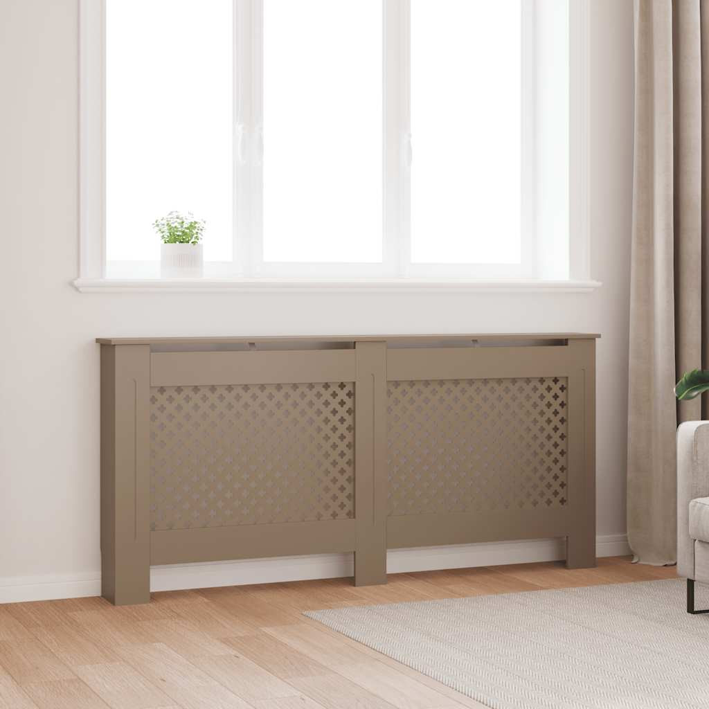 vidaXL Heizkörperverkleidung 172x19x81,5 cm MDF