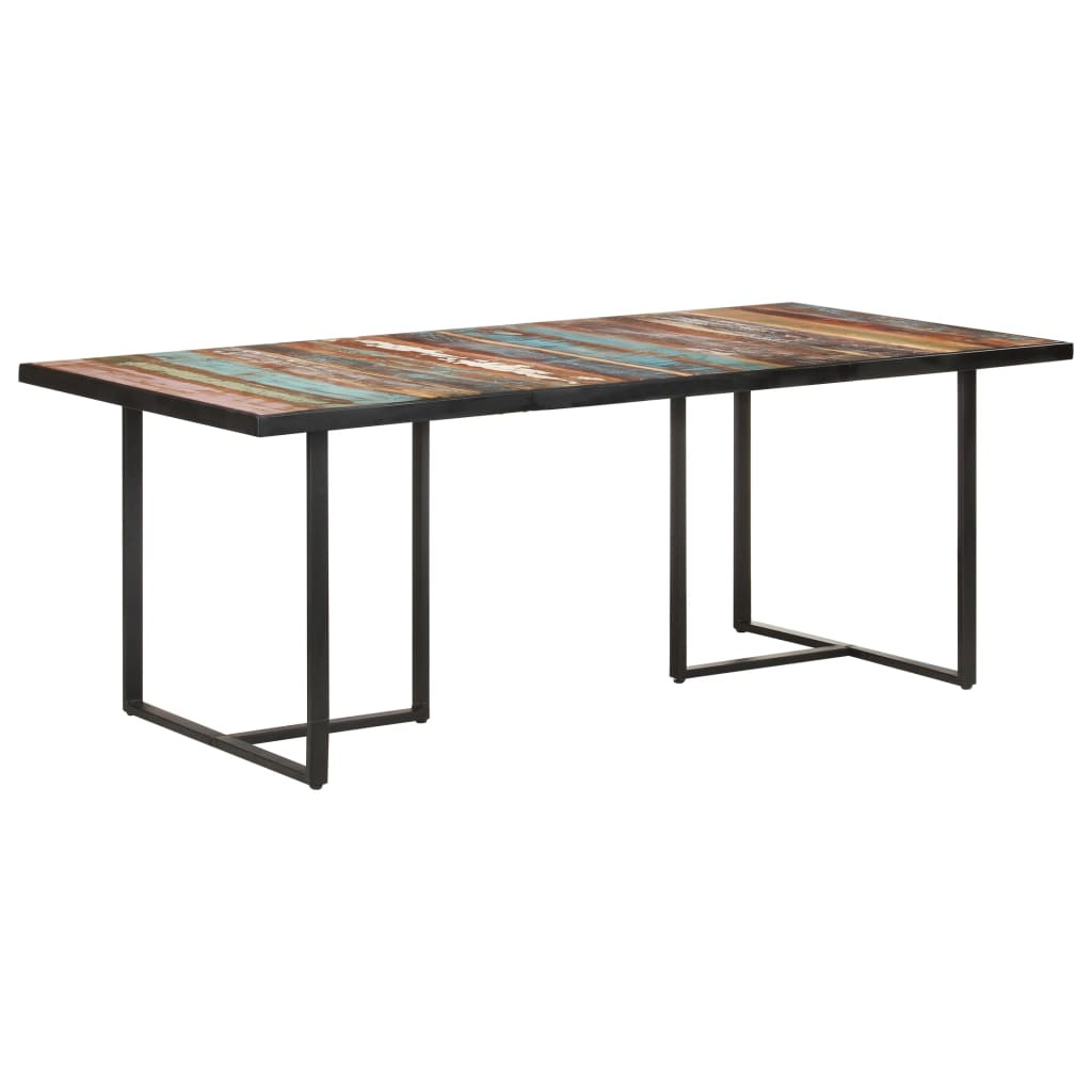 vidaXL Esstisch 200 cm Altholz Massiv