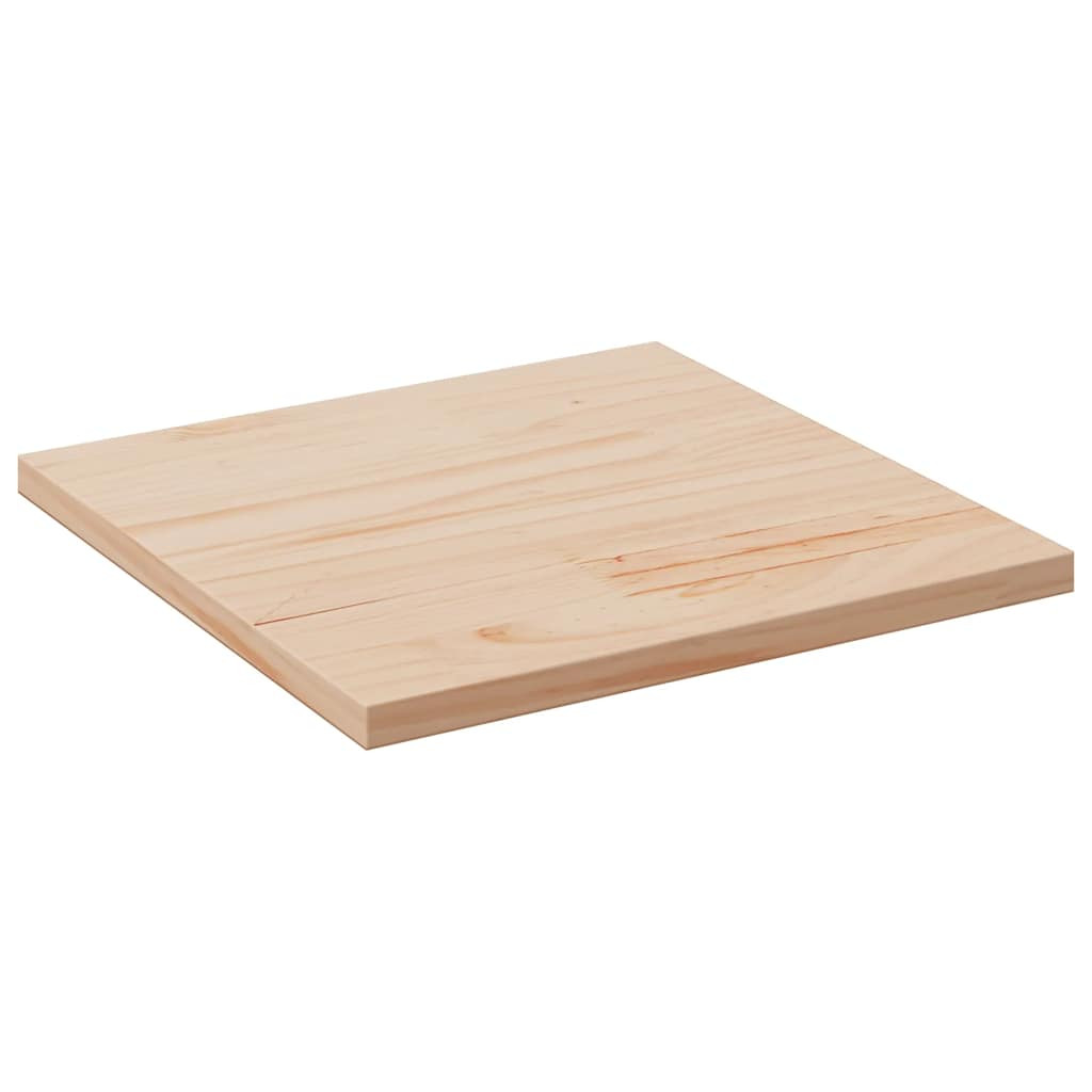 vidaXL Tischplatte 50x50x2,5 cm Massivholz Kiefer Quadratisch