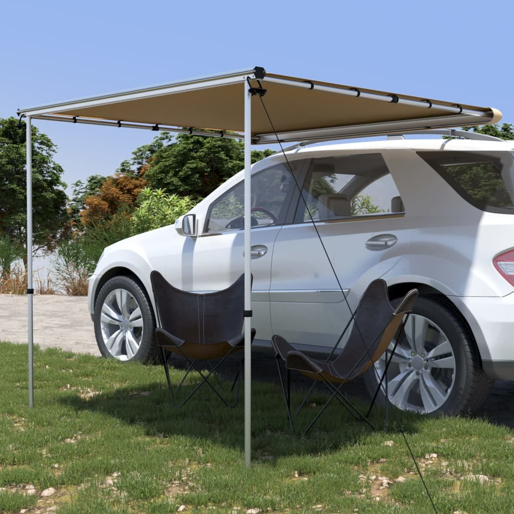 vidaXL Wohnwagen-Markise 2x2x2,15 m Beige