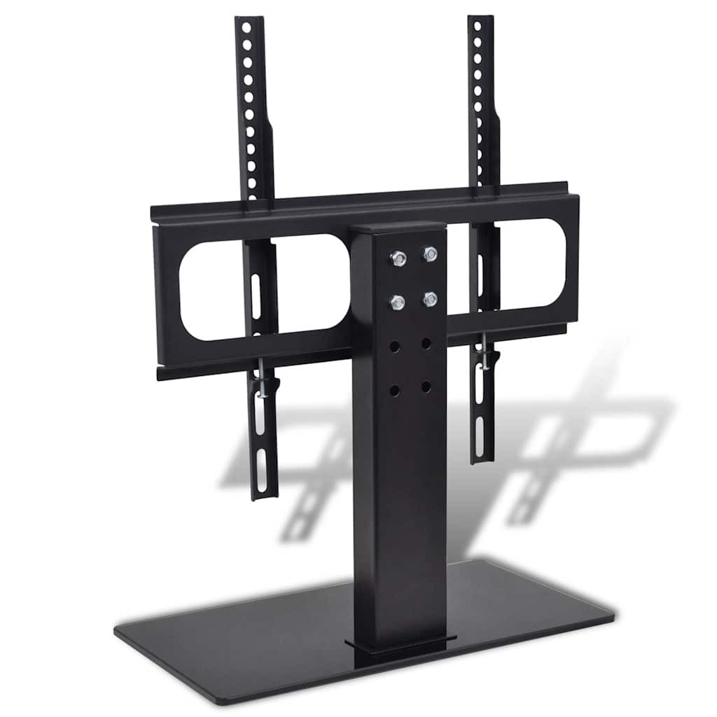 vidaXL TV Halterung mit Sockel Eisen Schwarz 23" - 55"