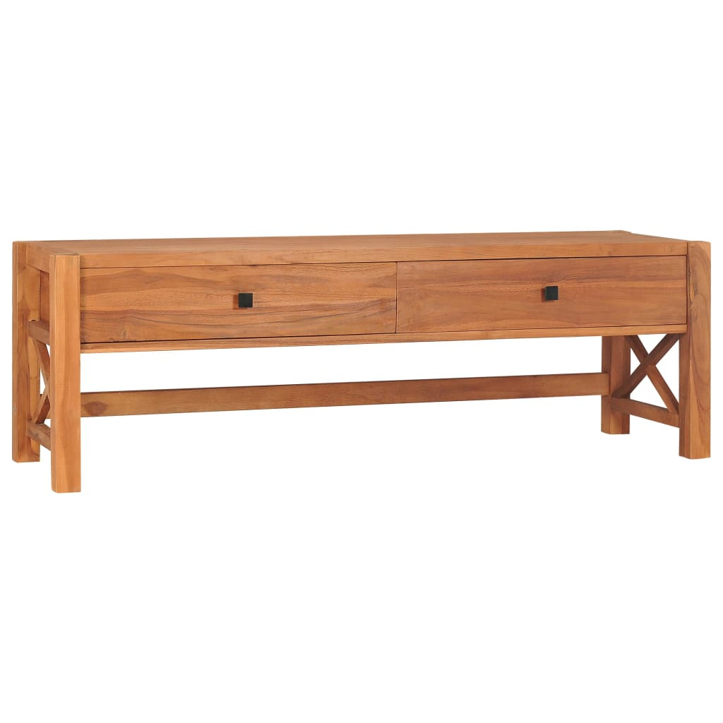 vidaXL TV-Schrank 140x40x45 cm Teakholz