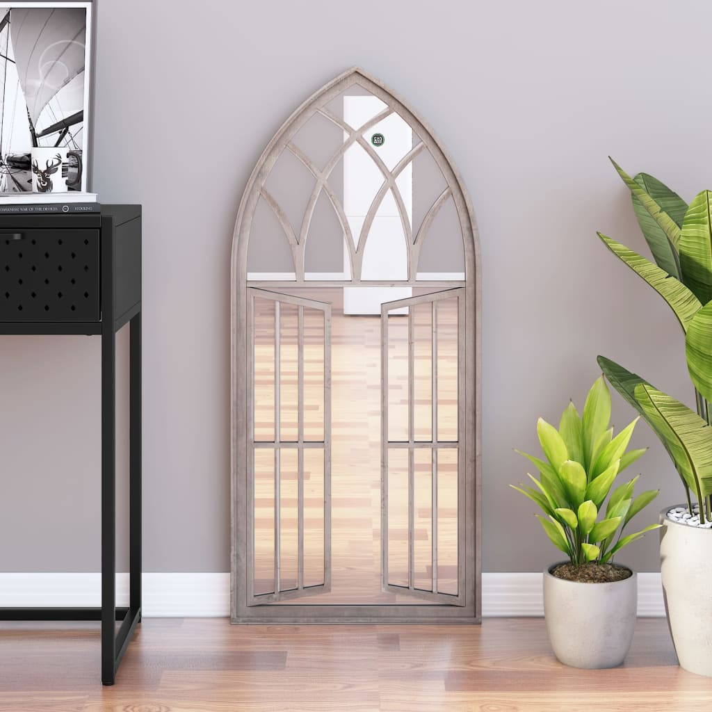 vidaXL Spiegel Sand 100x45 cm Eisen für Innenbereich