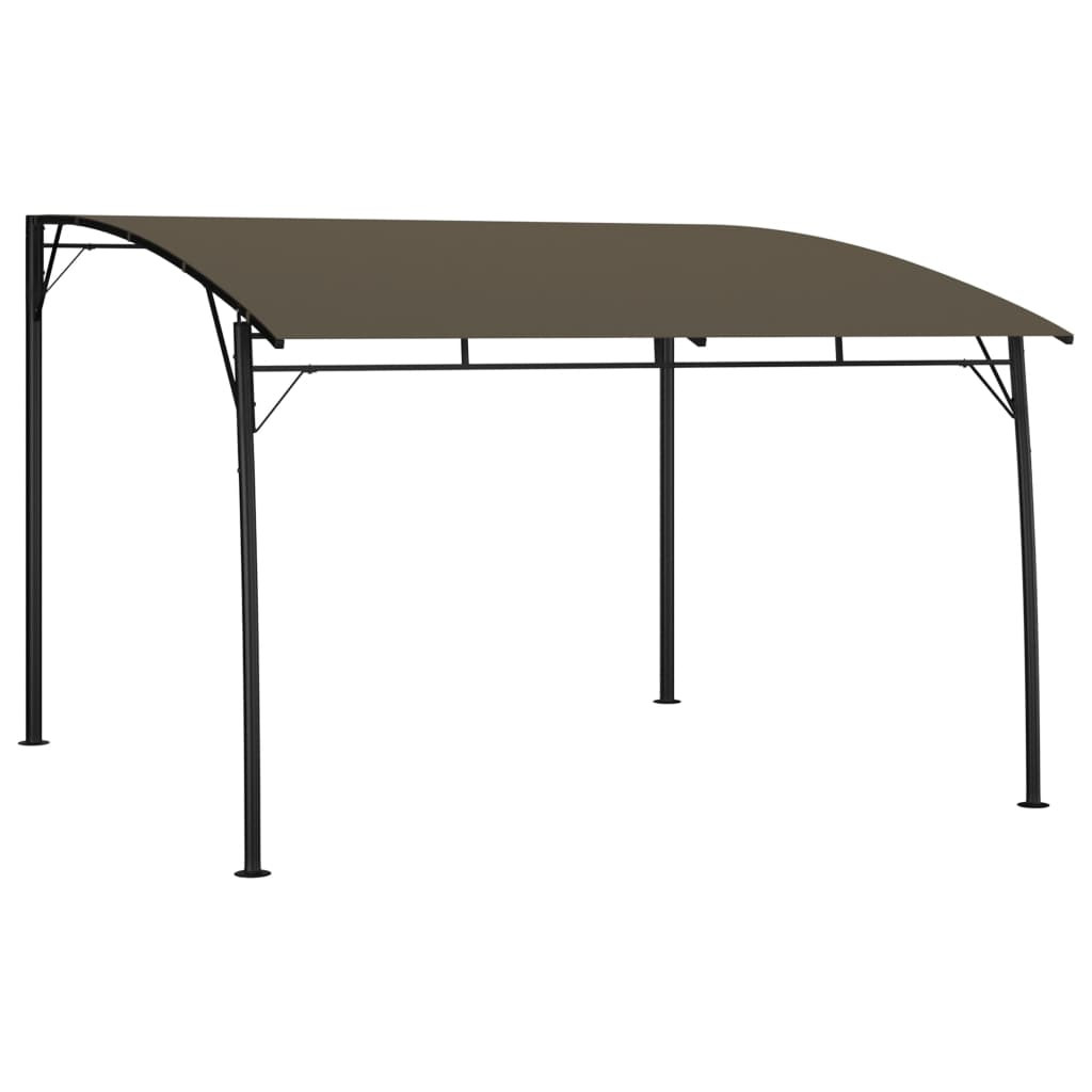 vidaXL Garten-Sonnenschutz 3x3x2,55 m Taupe