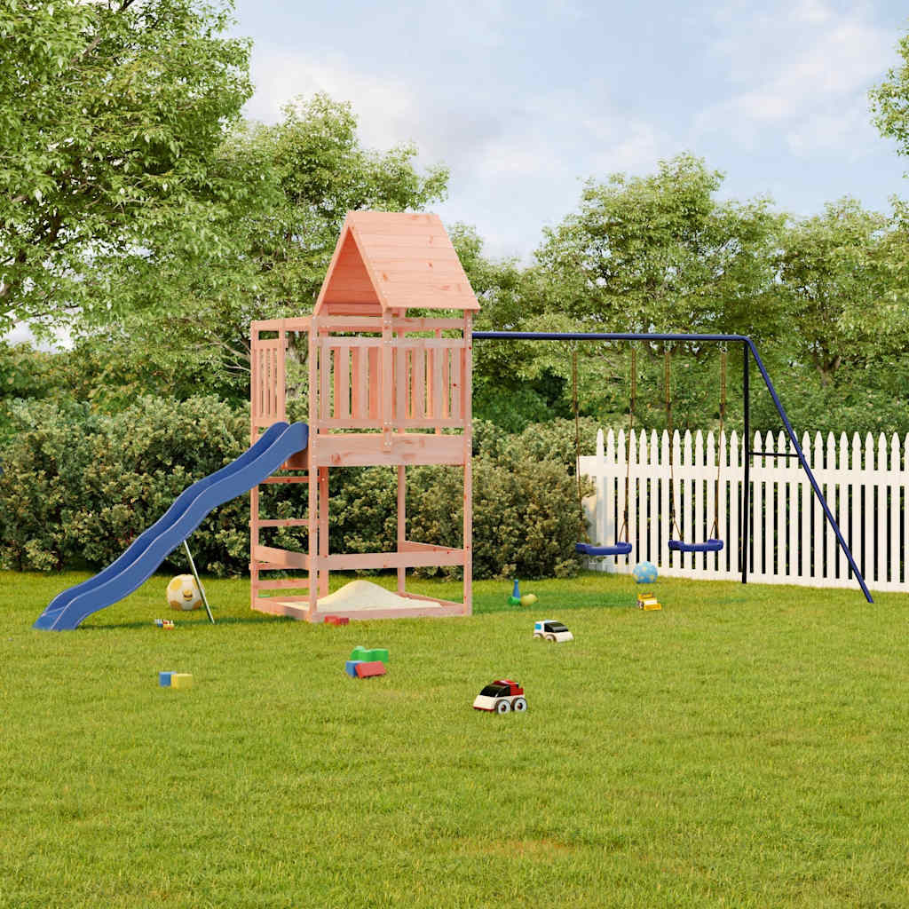 vidaXL Spielturm Massivholz Douglasie