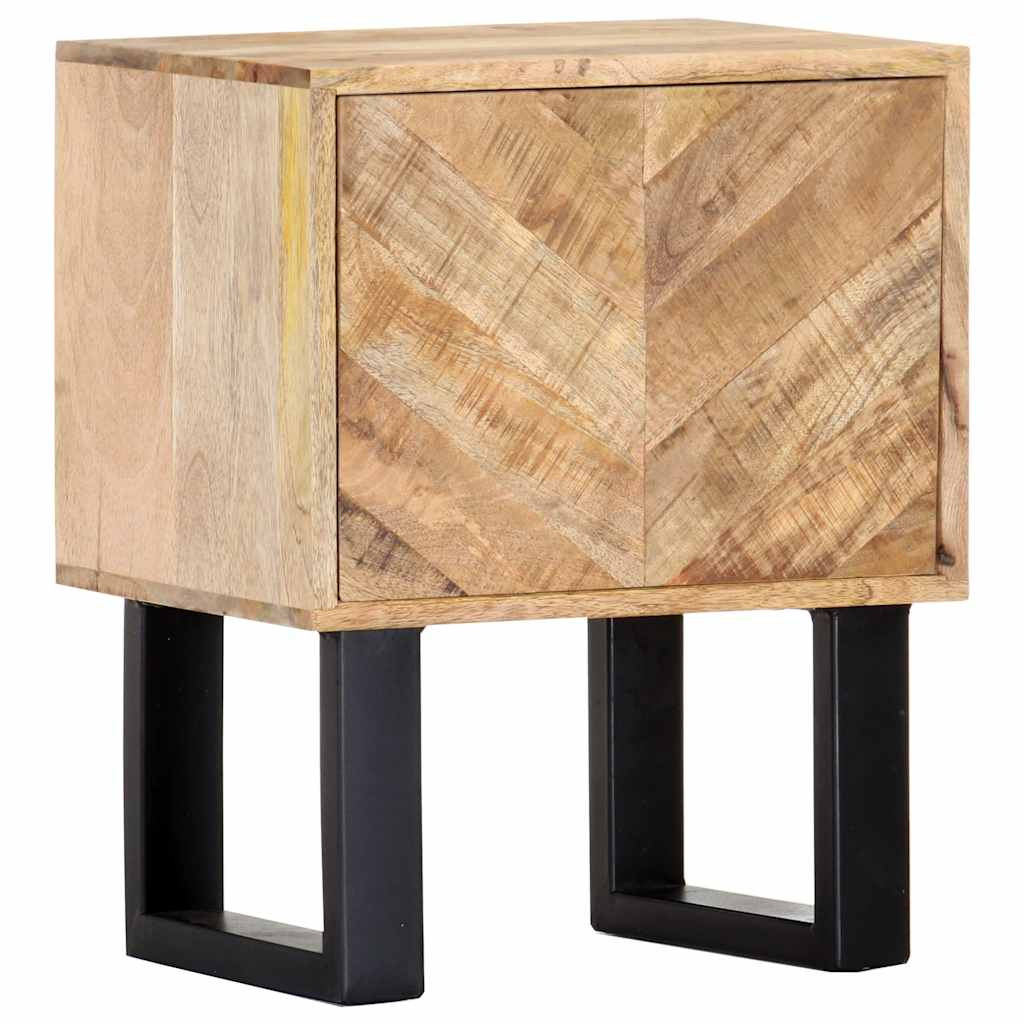 vidaXL Nachttisch 40 x 30 x 50 cm Massivholz Mango