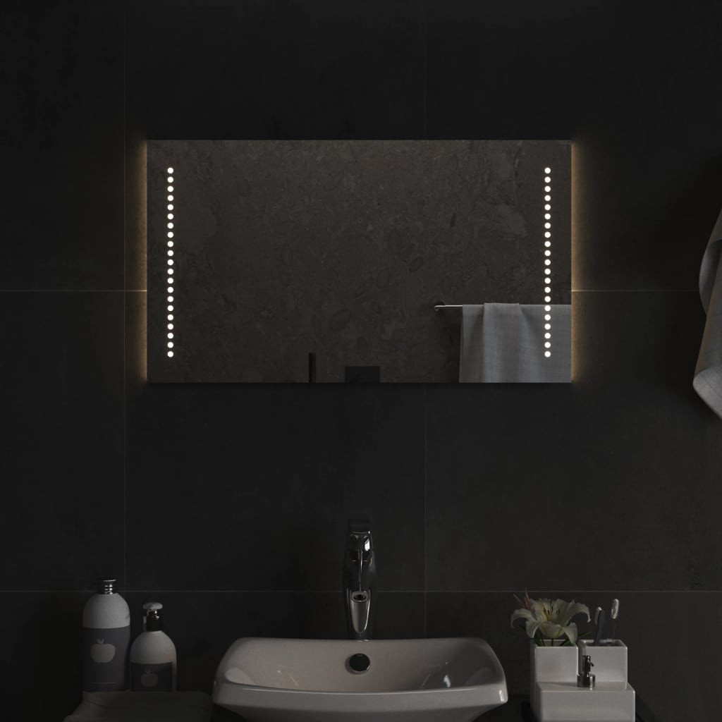 vidaXL LED-Badspiegel 40x70 cm