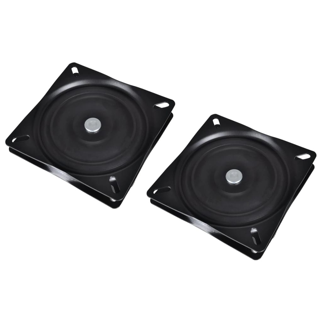 vidaXL Bootssitz-Drehplatten 2 Stk. Standard 160×160×2,5 mm