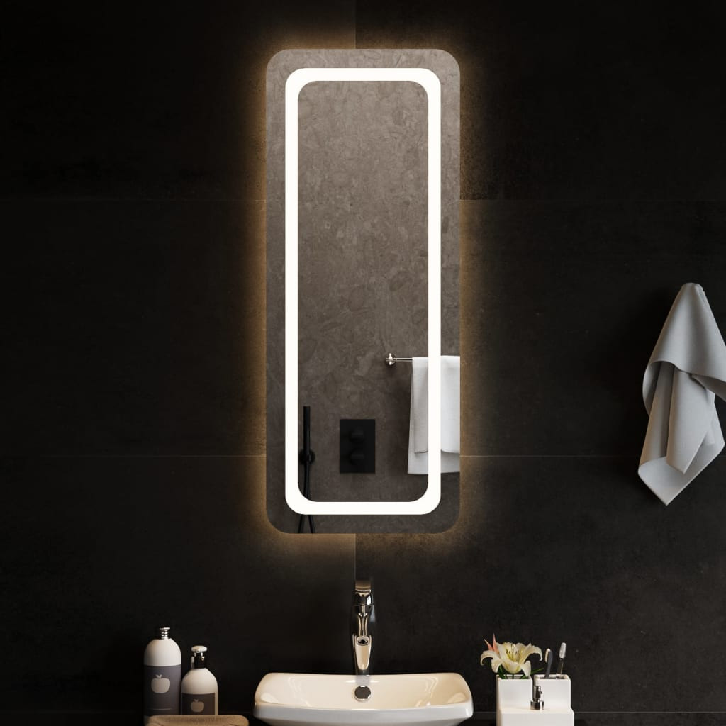vidaXL LED-Badspiegel 40x100 cm