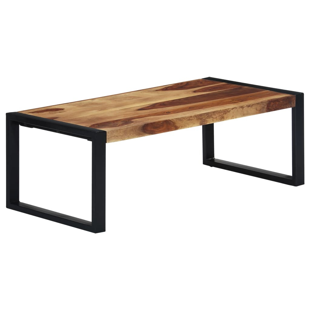 vidaXL Couchtisch 110x60x40 cm Massivholz Akazie