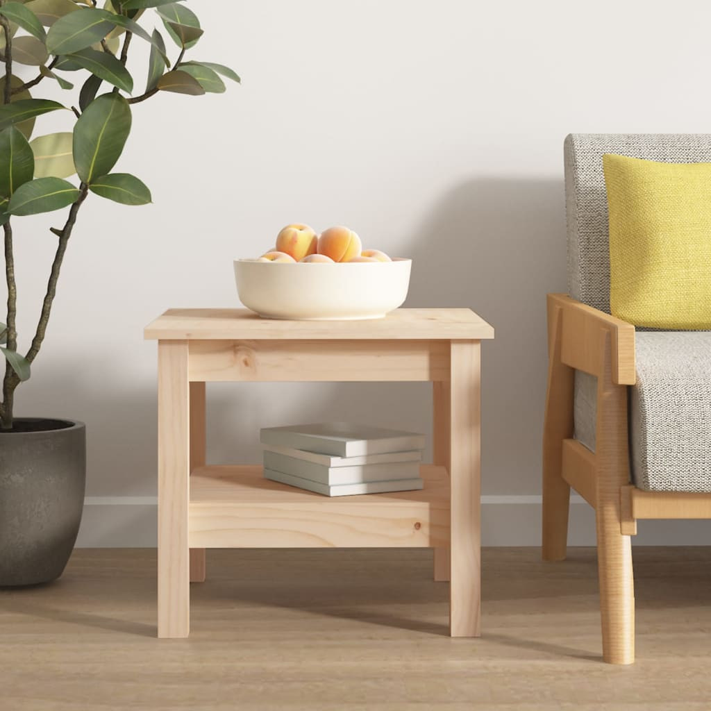 vidaXL Couchtisch 45 x 45 x 40 cm Massivholz Kiefer