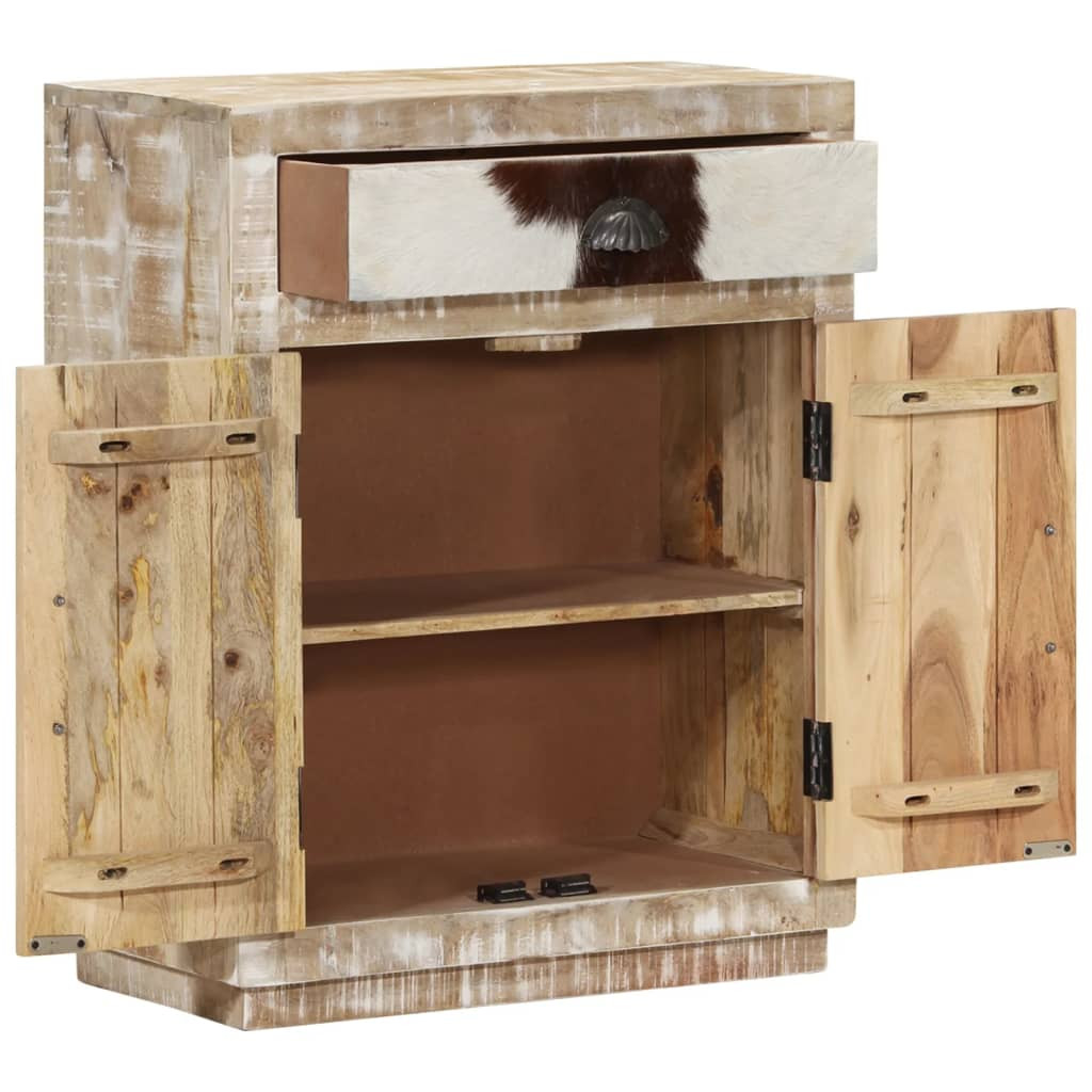 vidaXL Sideboard 60x30x75 cm Massivholz Mango