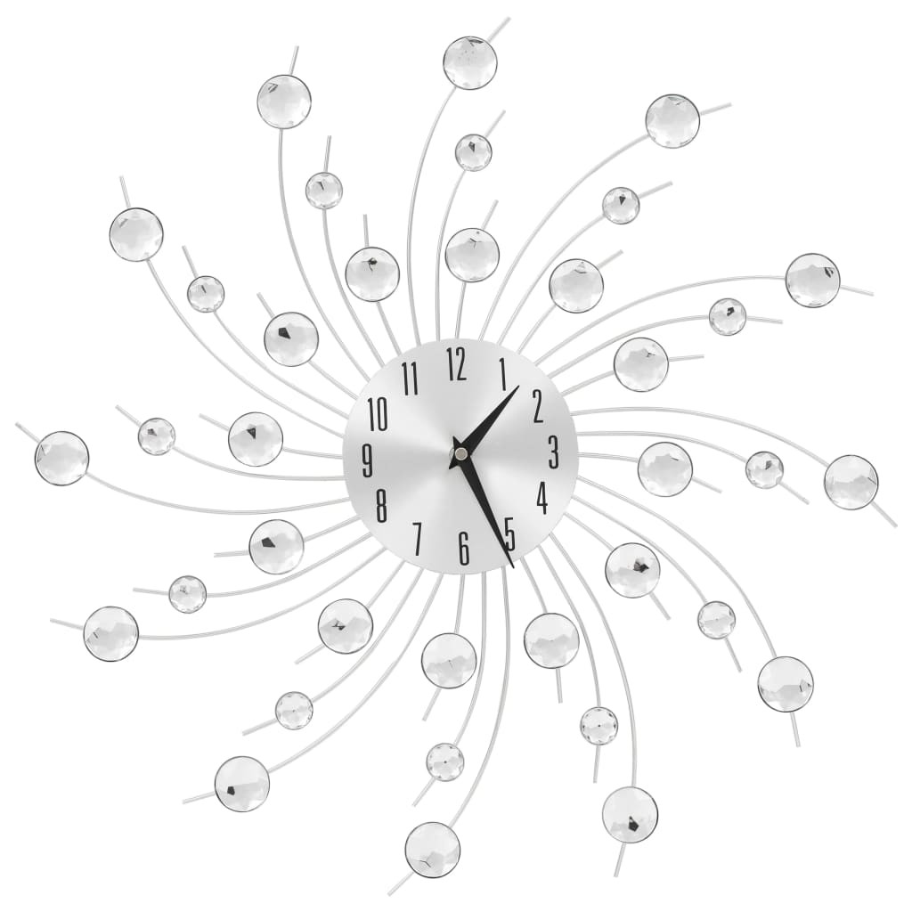 vidaXL Wanduhr mit Quarzwerk Modernes Design 50 cm