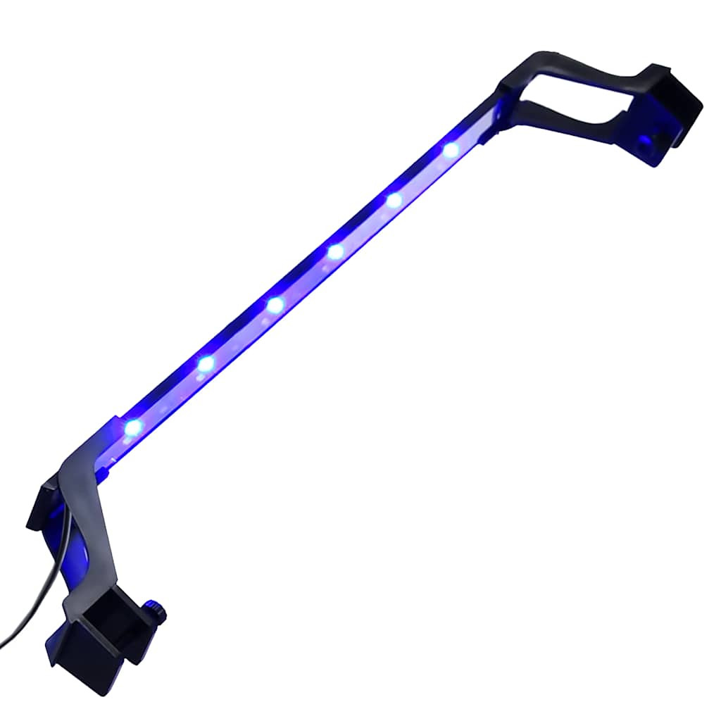 vidaXL LED-Aquariumleuchte mit Klemmen 55-70 cm Blau und Weiß