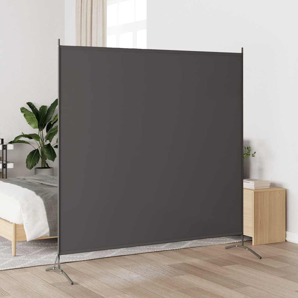 vidaXL Paravent Anthrazit 175x180 cm Stoff