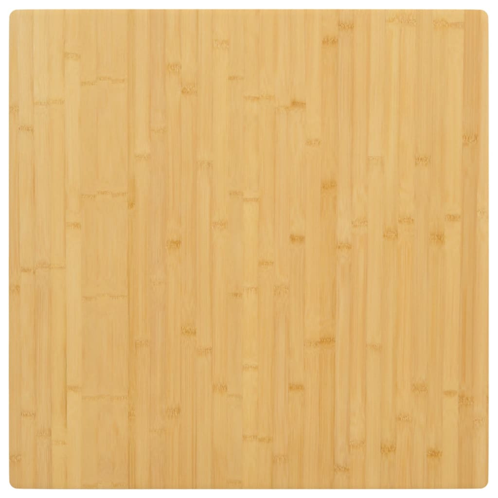 vidaXL Tischplatte 70x70x4 cm Bambus