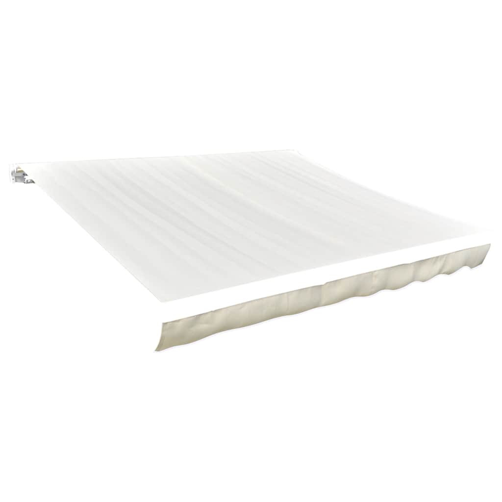 vidaXL Ersatzstoff für Markise Creme 5x3 m Polyester