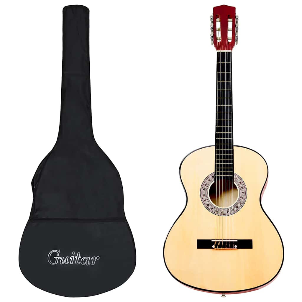 vidaXL Klassikgitarre für Anfänger mit Tasche 3/4 36"