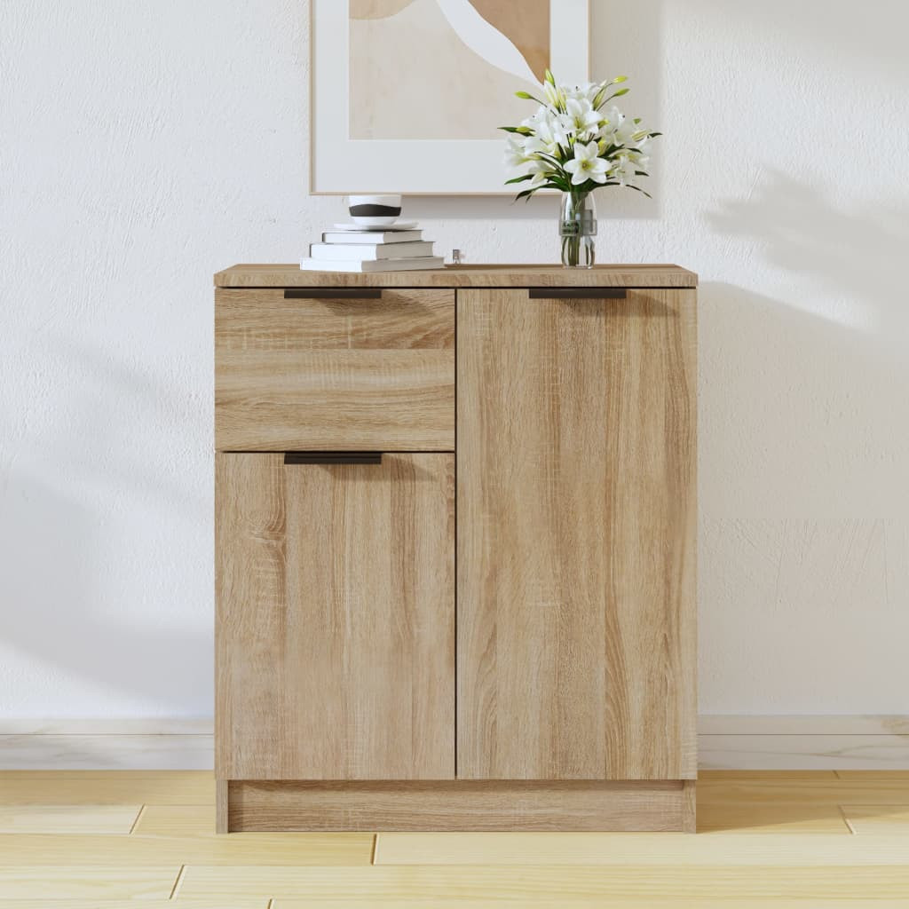 vidaXL Sideboard Sonoma-Eiche 60x30x70 cm Holzwerkstoff