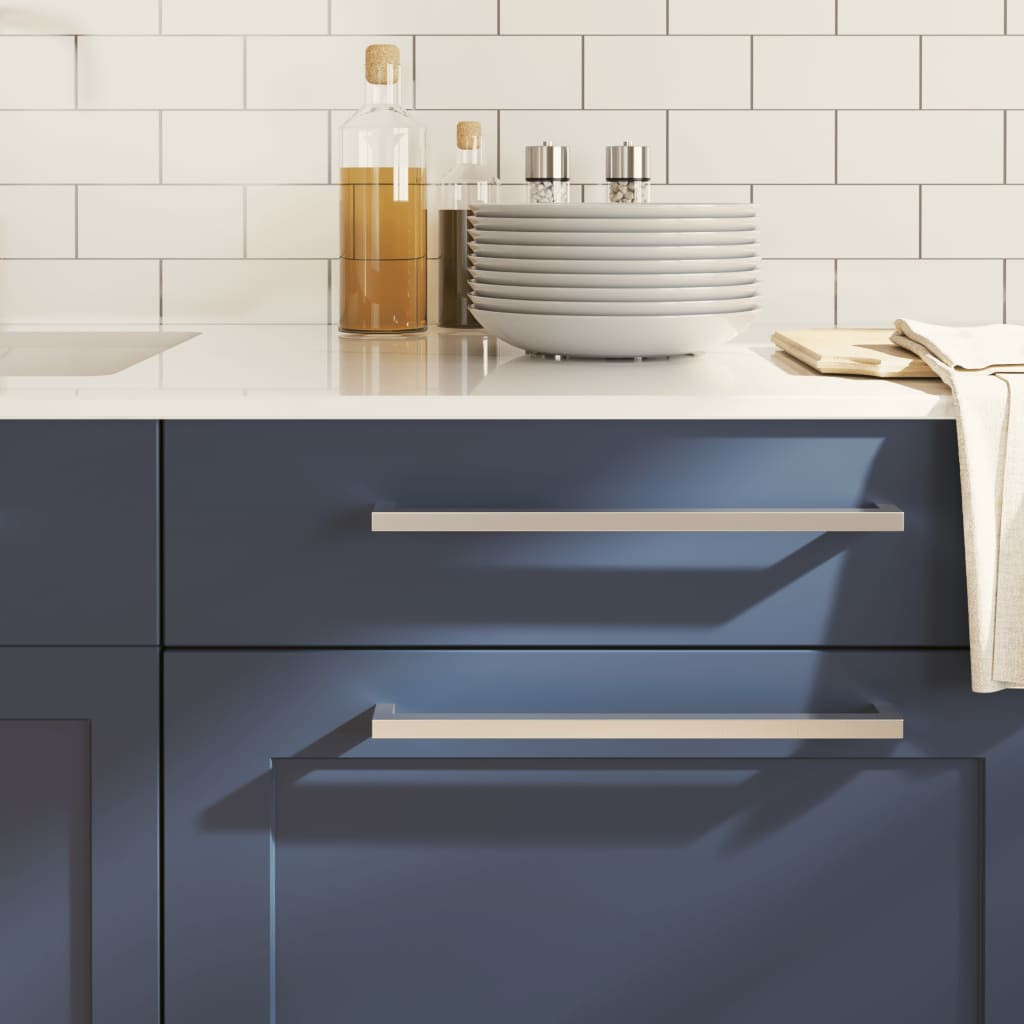 vidaXL Möbelgriffe 20 Stk. Silbern 320 mm Edelstahl