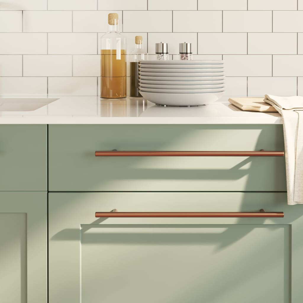 vidaXL Möbelgriffe 20 Stk. Bronzen 320 mm Edelstahl