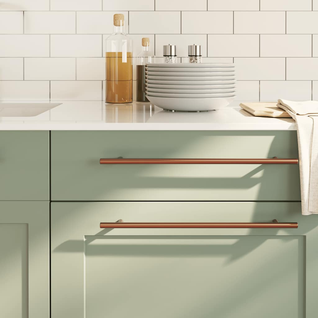 vidaXL Möbelgriffe 5 Stk. Bronzen 320 mm Edelstahl