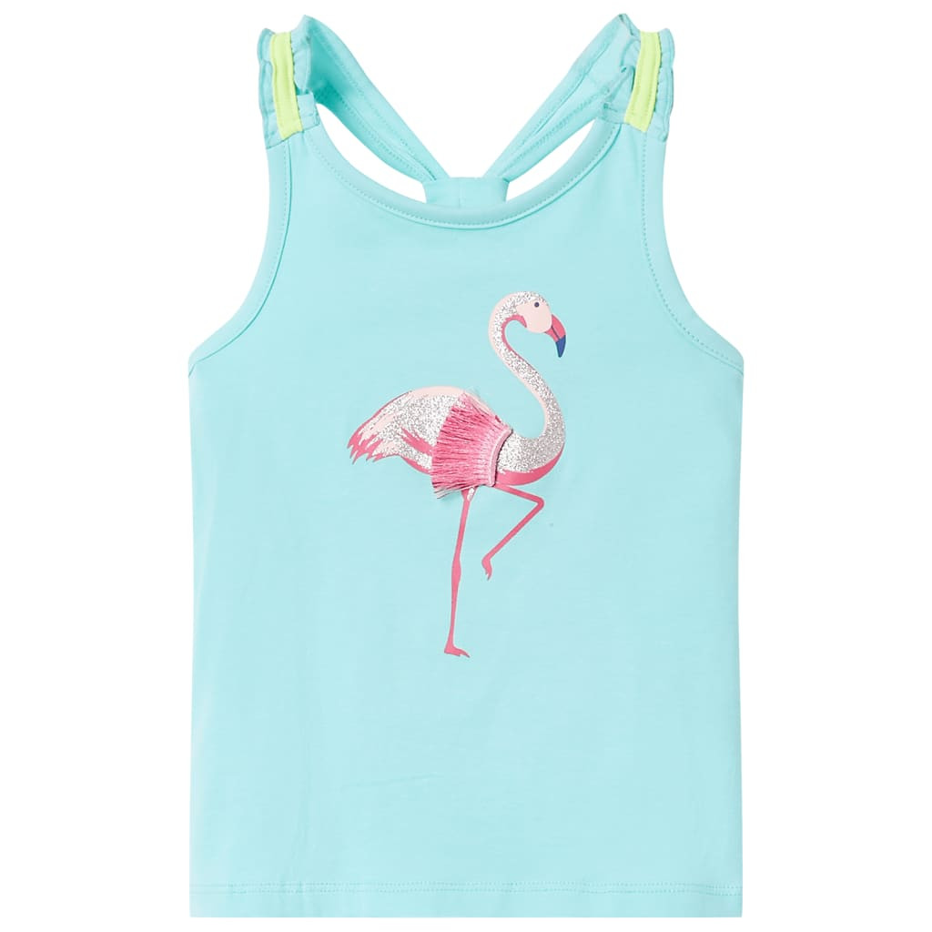 Kinder-Tanktop Helles Minzgrün 140
