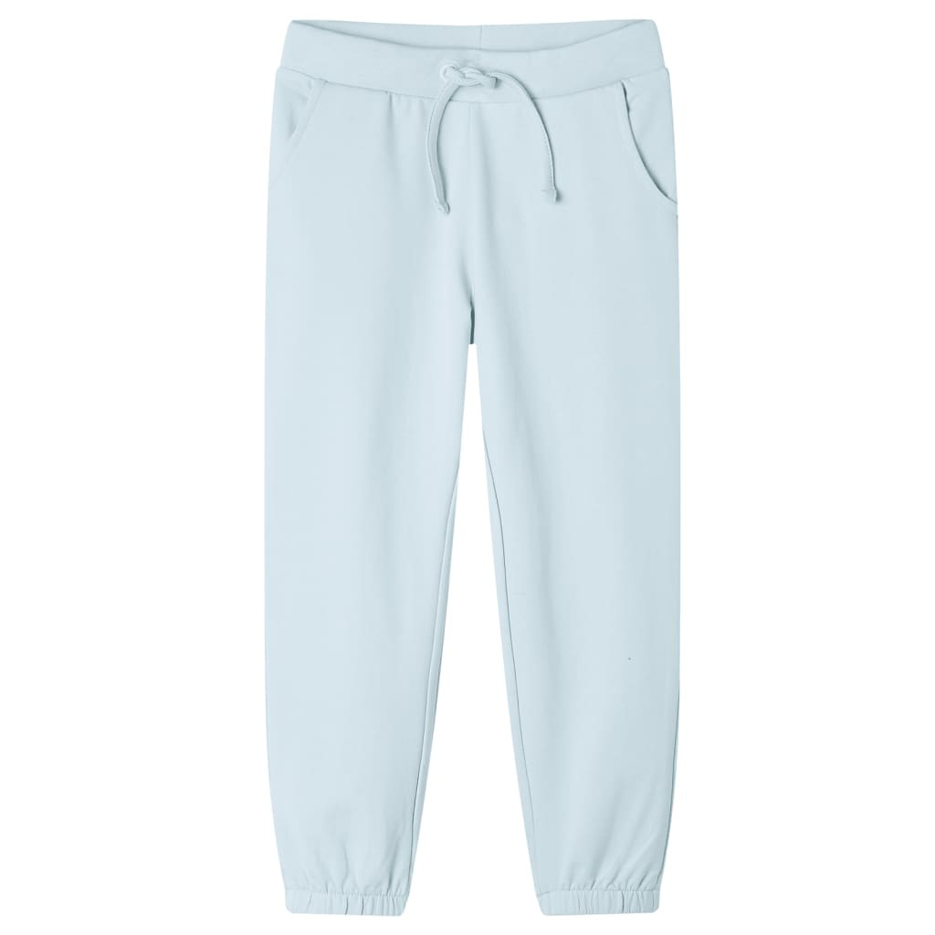 Kinder-Trainingshose Hellblau 104