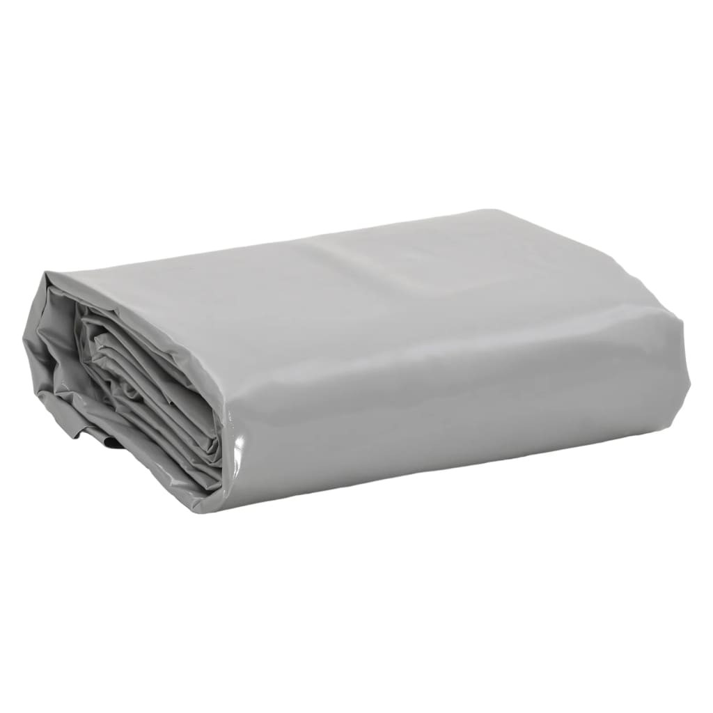 vidaXL Abdeckplane Grau 3x5 m 650 g/m²