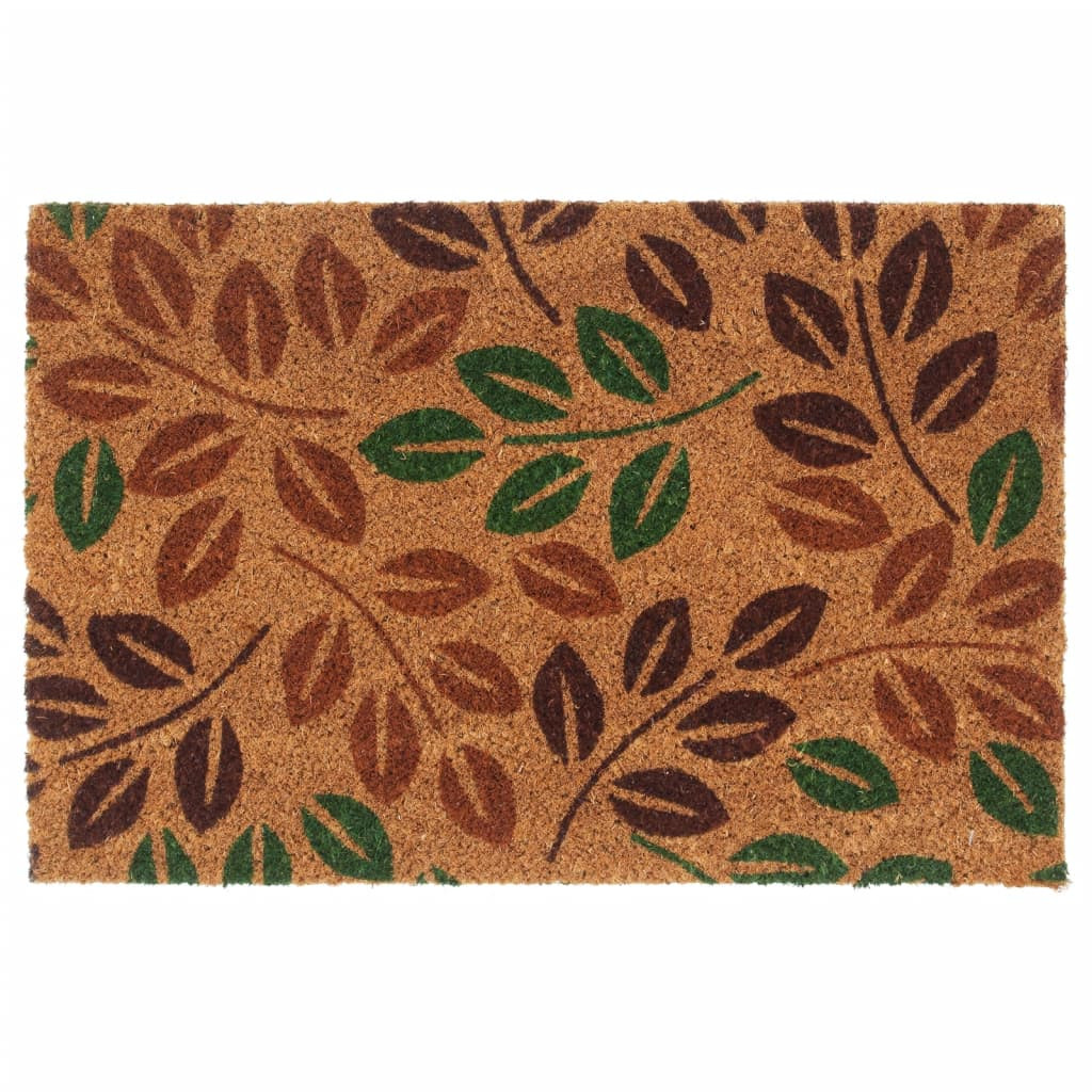 vidaXL Fußmatte Natur 40x60 cm Kokosfaser Getuftet